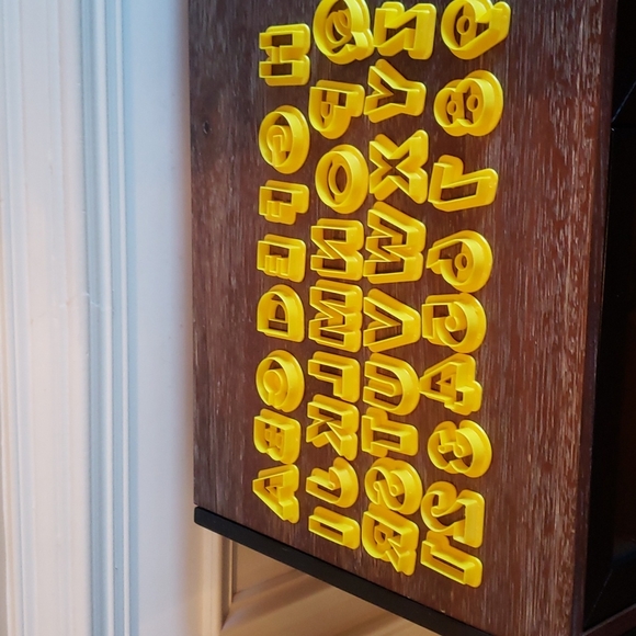 COPY - Vintage! Alphabet and Numbers Cookie Cutters - Picture 3 of 10